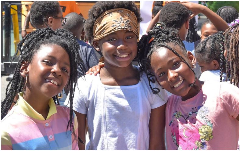 Three Young Girls