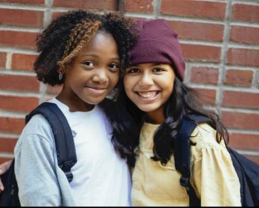 Two Young Female Students